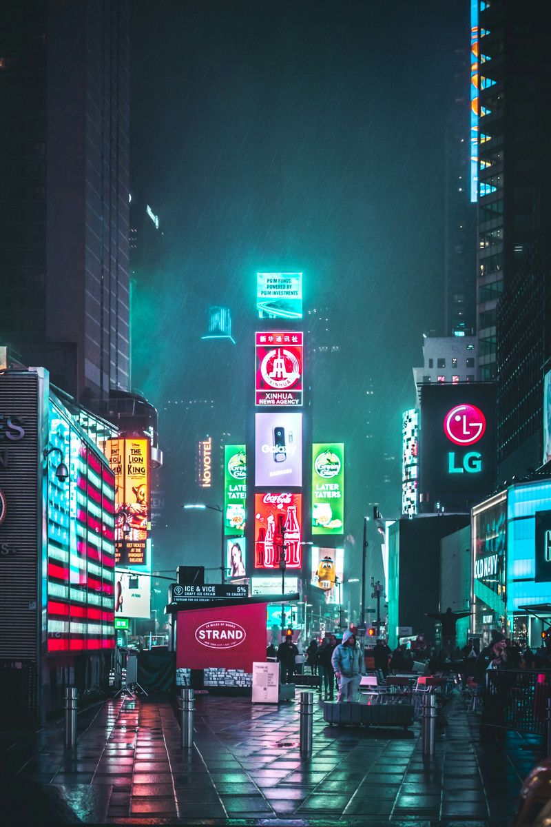 Out in the city