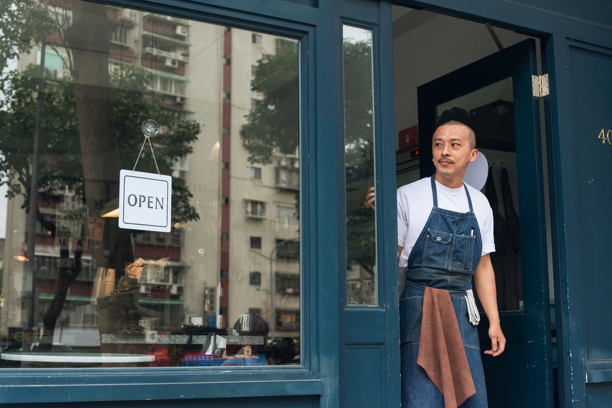 Open for business
